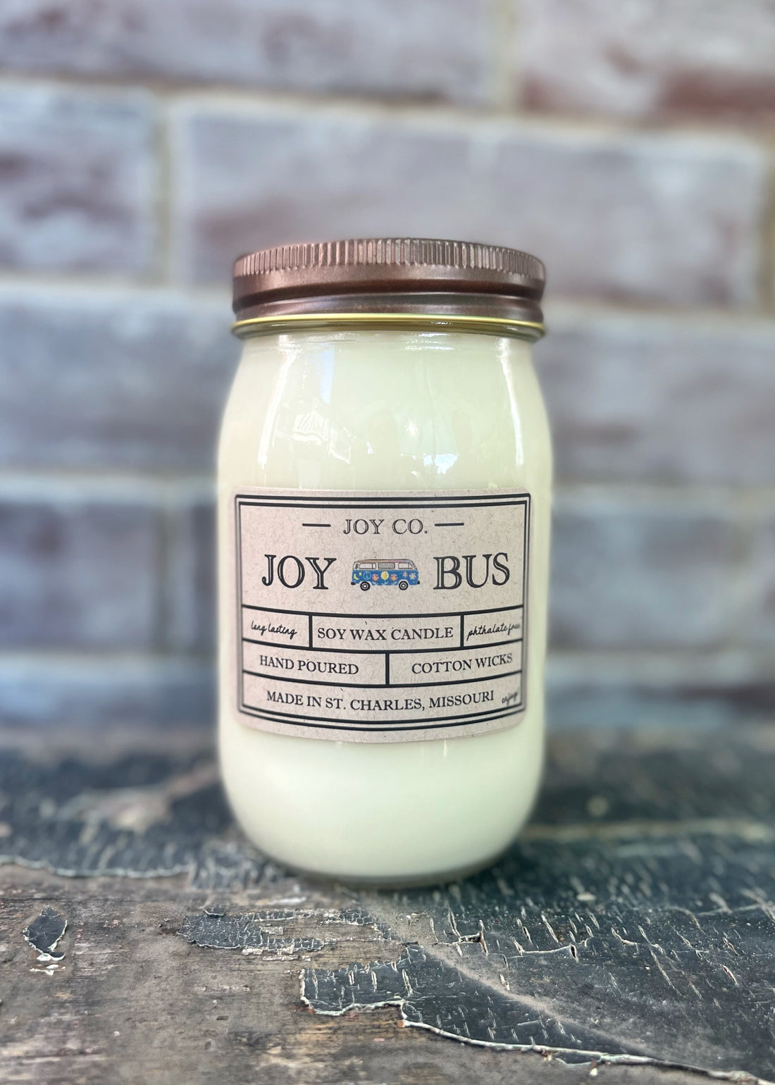 JOY Bus Candle