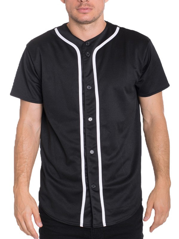 Solid Baseball TShirt Jersey