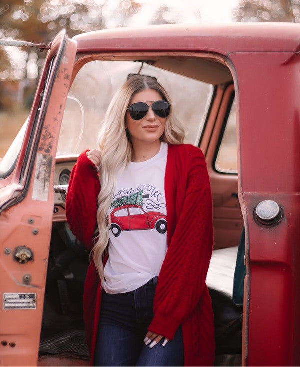 Oh Christmas Tree Print Graphic Tee