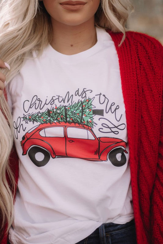 Oh Christmas Tree Print Graphic Tee