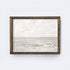 Vintage Print Framed | Coastal Wall Art Painting A120-3