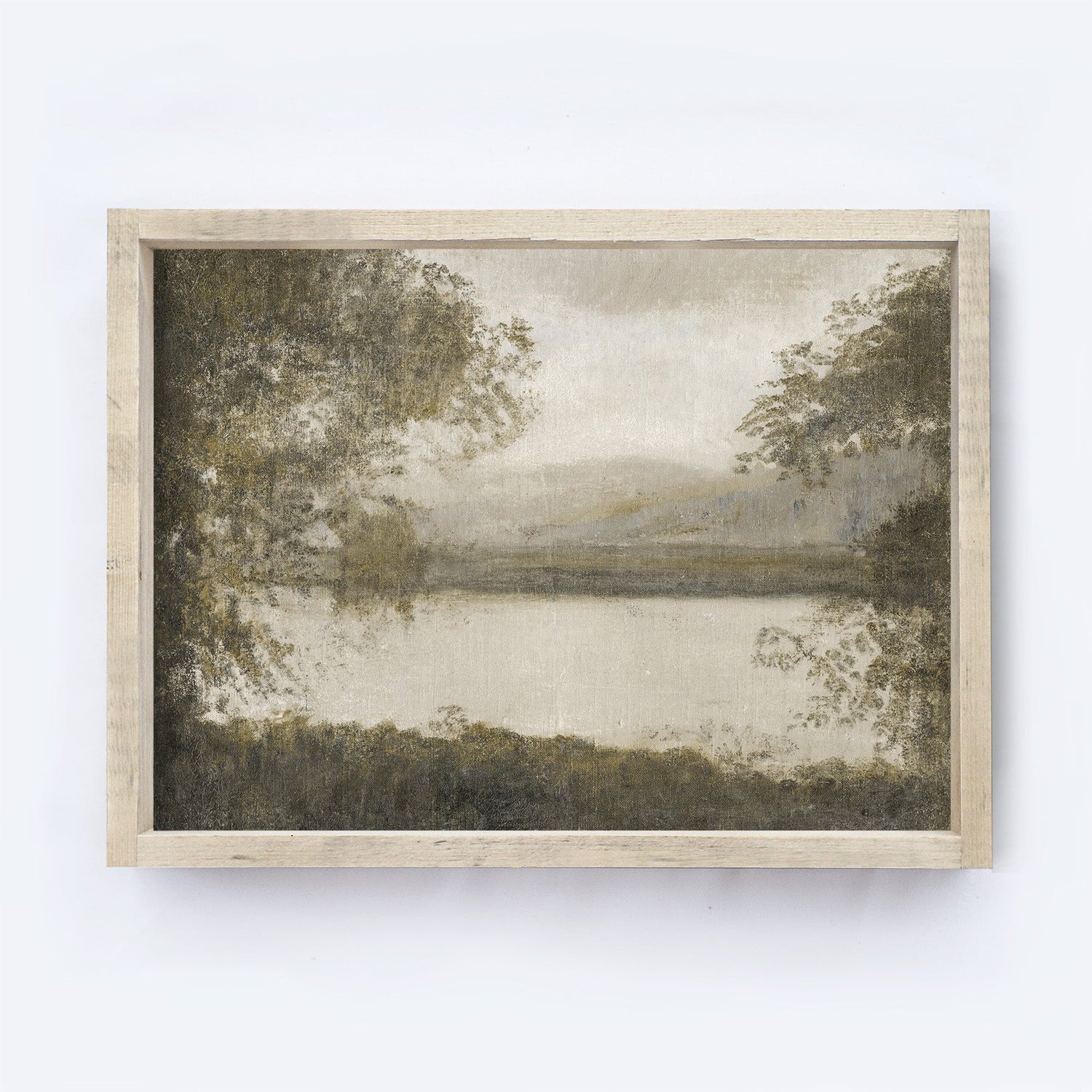 Vintage Print Framed | Vintage Landscape A153-0