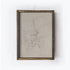 Vintage Print Framed | Vintage Olive Sketch A159-1