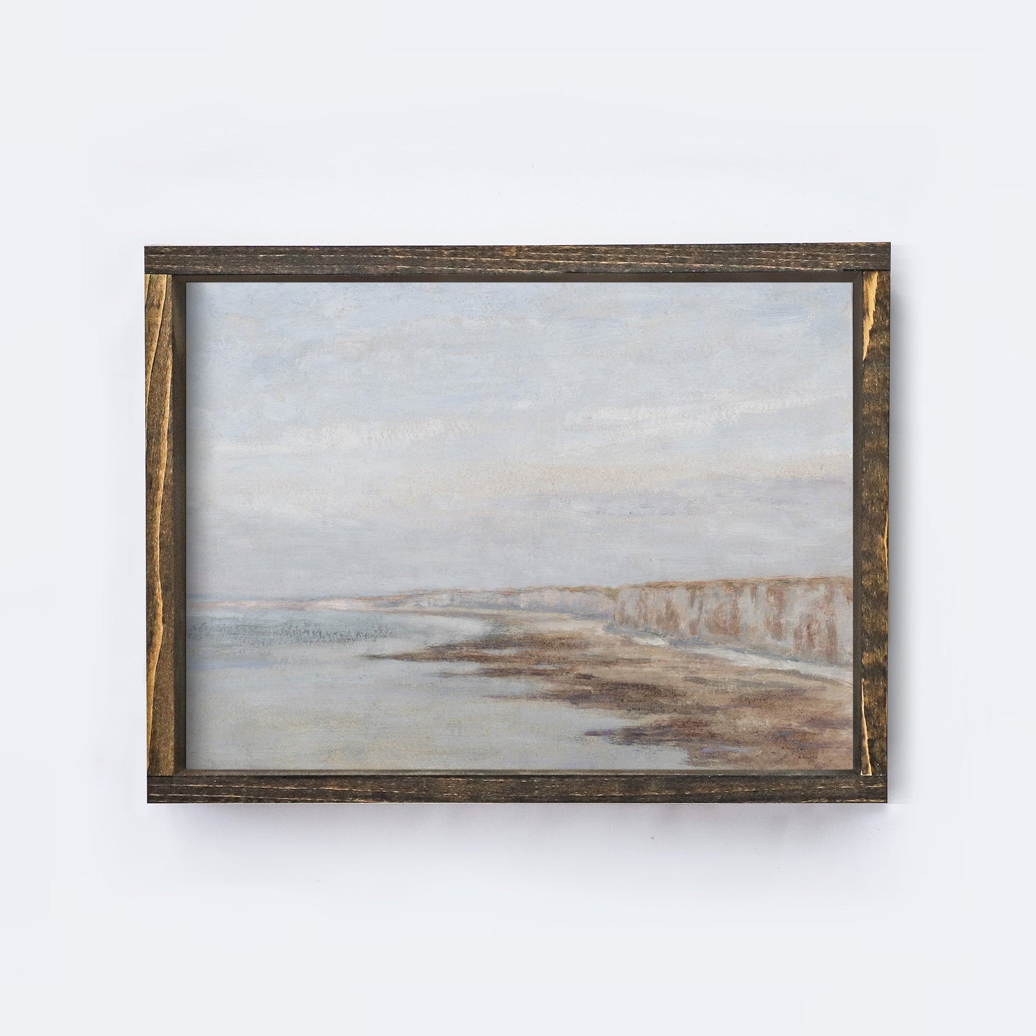 Vintage Neutral Beach Print | Coastal Wall Art A165-1