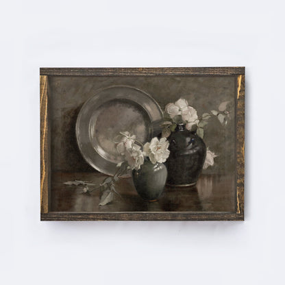 Vintage Flower Still Life | Vintage Still Life Print A176-1