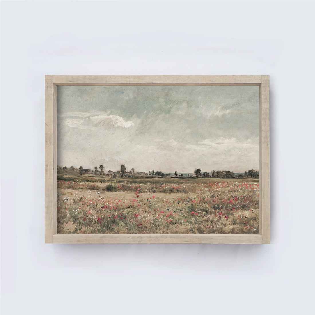 Vintage Landscape Print | Vintage Art Print A180-0