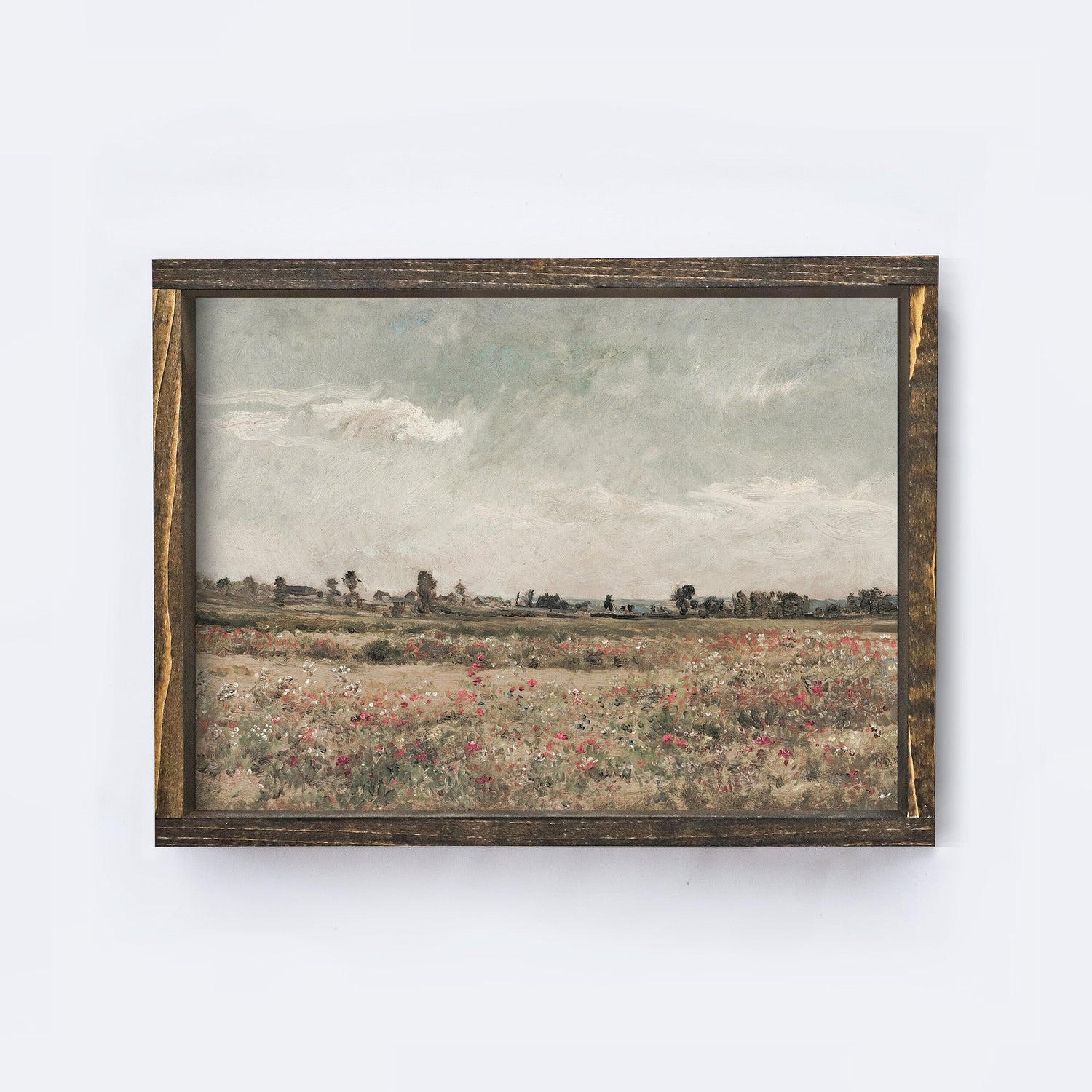 Vintage Landscape Print | Vintage Art Print A180-2