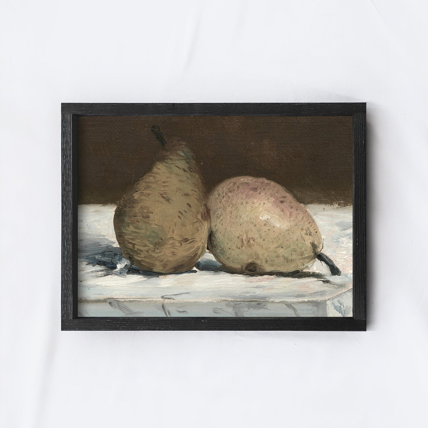 Vintage Still Life Painting Framed | Vintage Pears A192-2