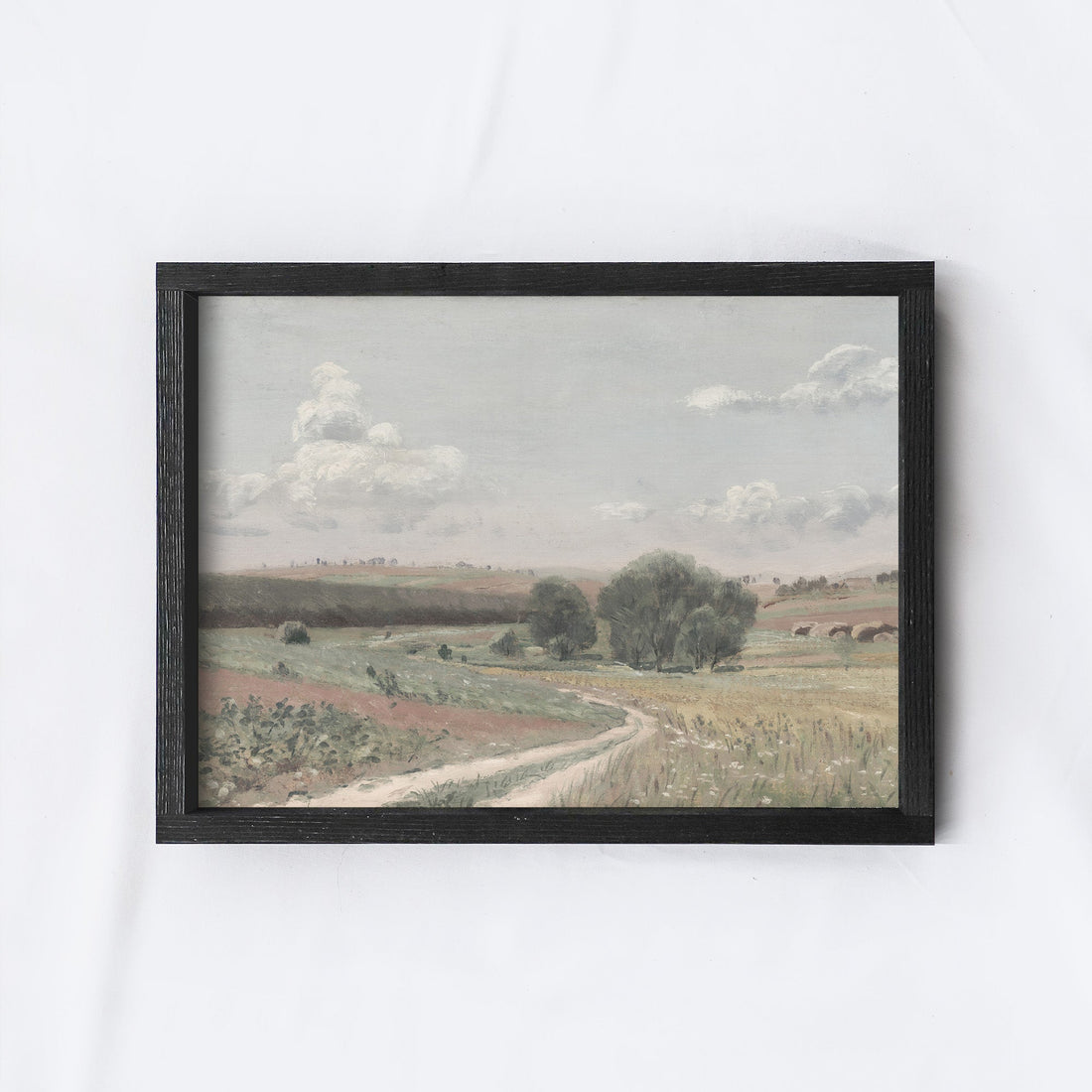 Countryside Wall Art | Vintage Landscape Country Print A200-1