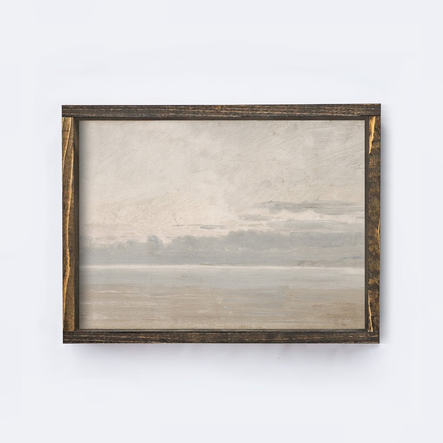 Abstract Coastal Sea Wall Art | Vintage Art Print A201-2