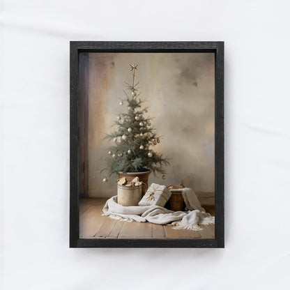 Vintage Christmas Tree | Christmas Tree Painting A230-1