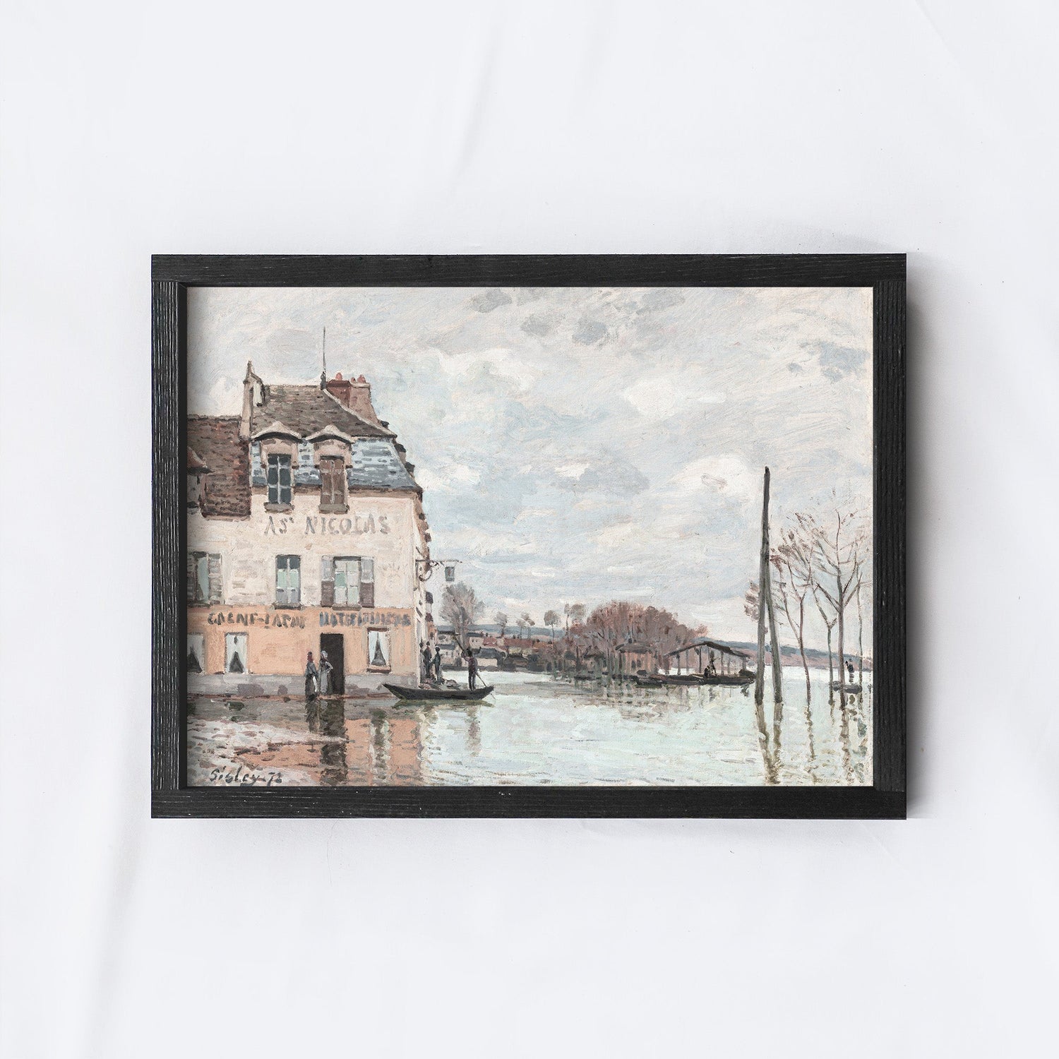 Vintage Print Framed | European Waterways A89-1