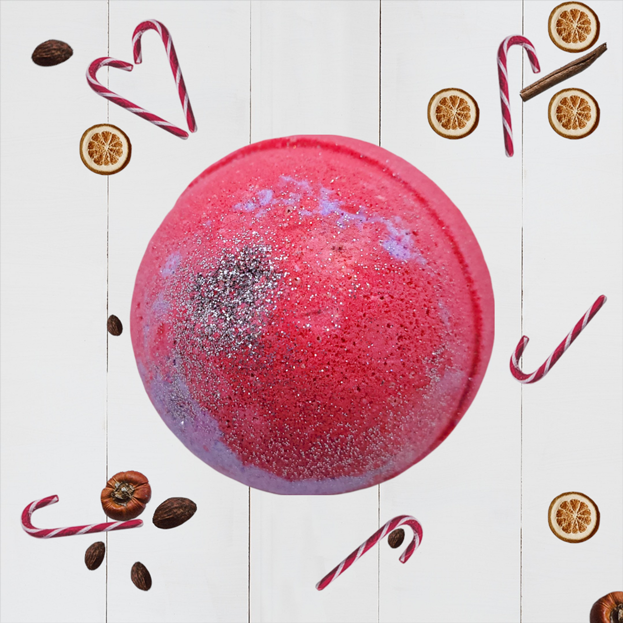 Bath Bomb - Cranberry Fig (Seasonal)-1