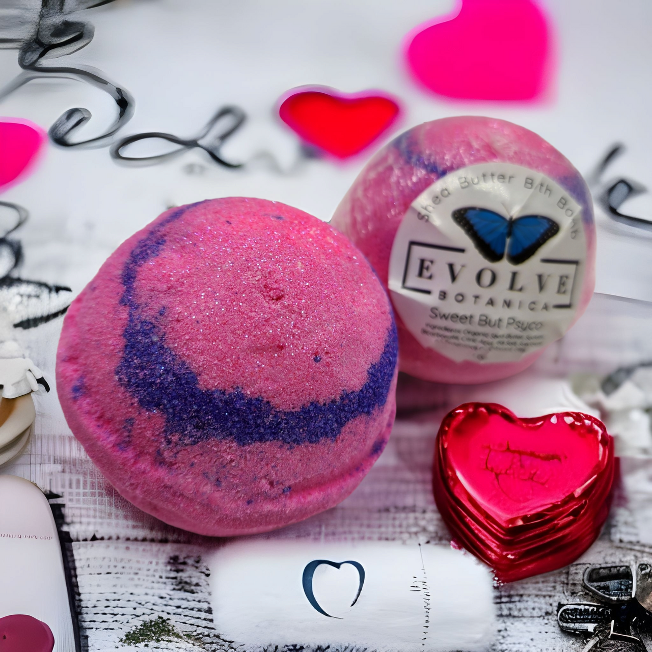 Bath Bomb - Sweet but Psycho (Seasonal, Valentines)-1