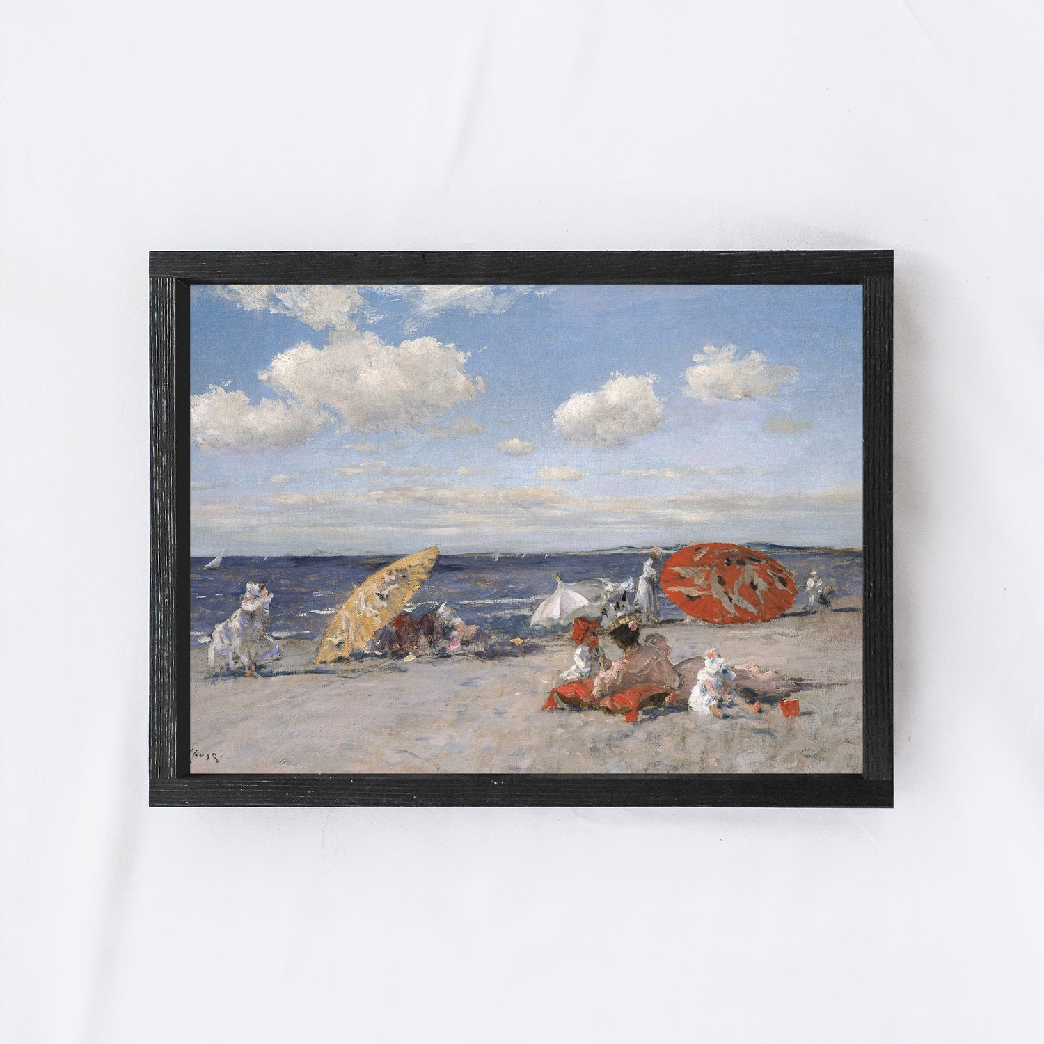 Beach Scene Painting A65-1