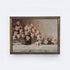 Vintage Art Framed | Bucket Of Roses A03-2