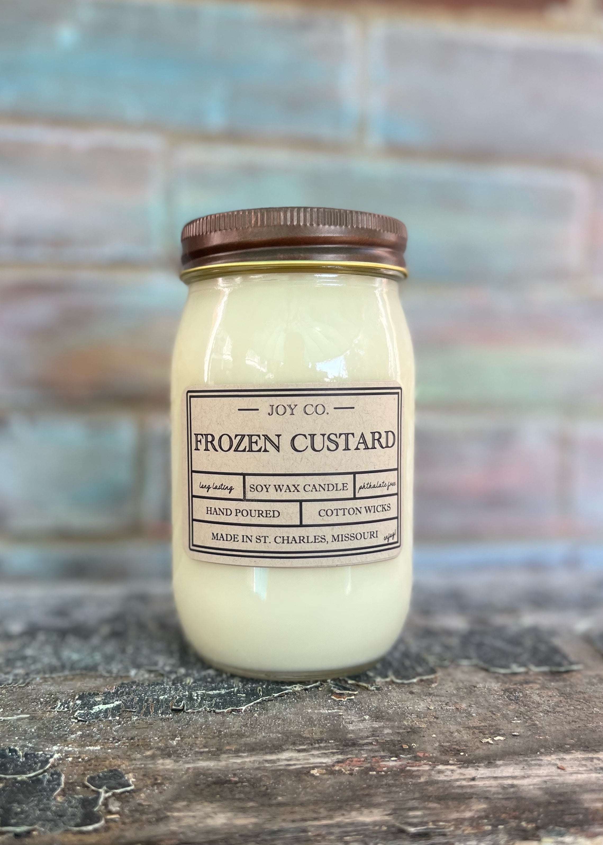 Frozen Custard Candle