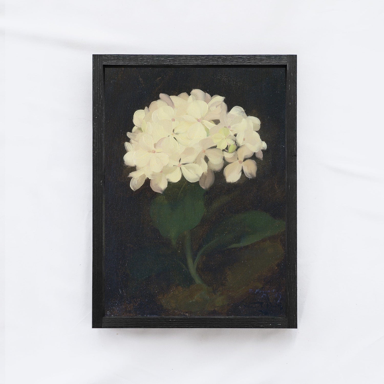 Dark Hydrangea Painting A51-3