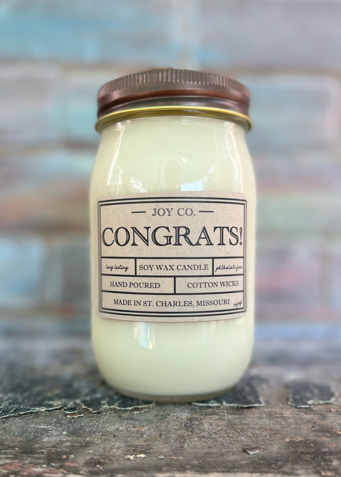 Congrats! Candle