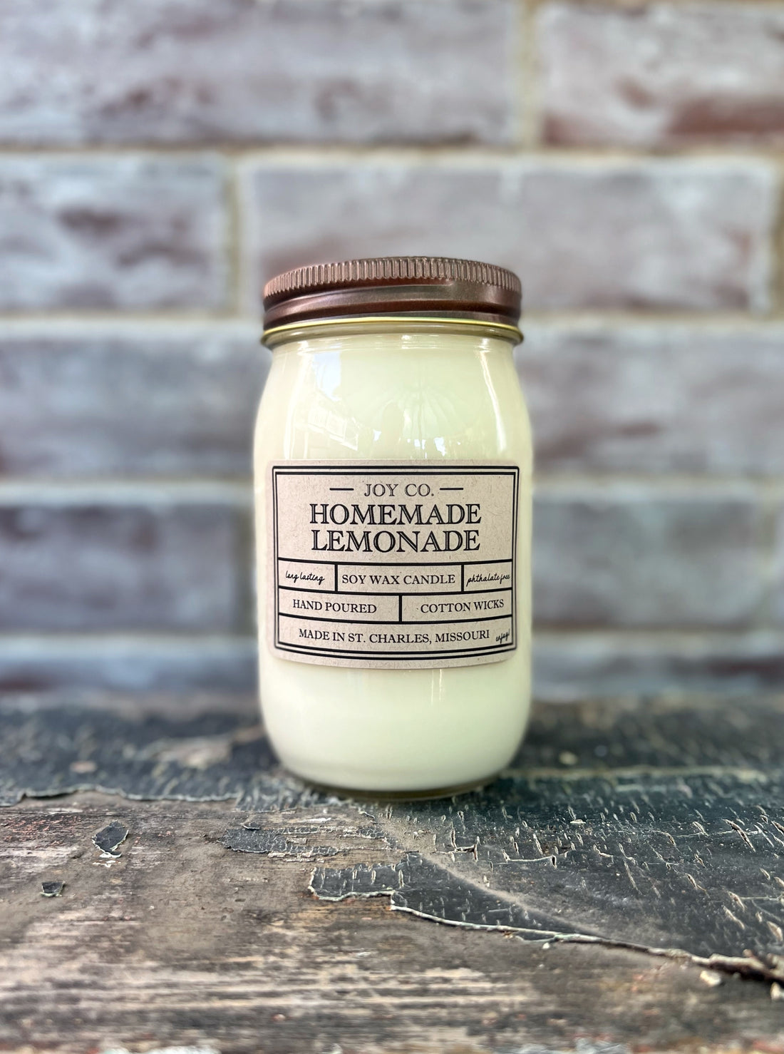 Homemade Lemonade Candle