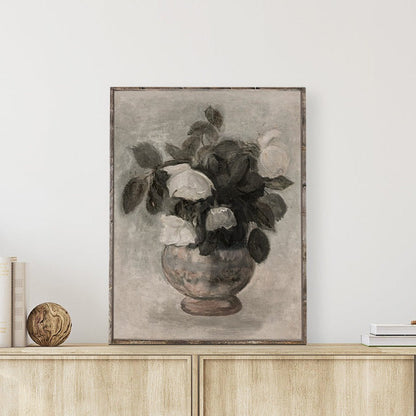 Vintage Flower Art Painting A71-0