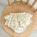 Baby Girl Dot Pattern Cake Ruffle Skirts In Summer-2