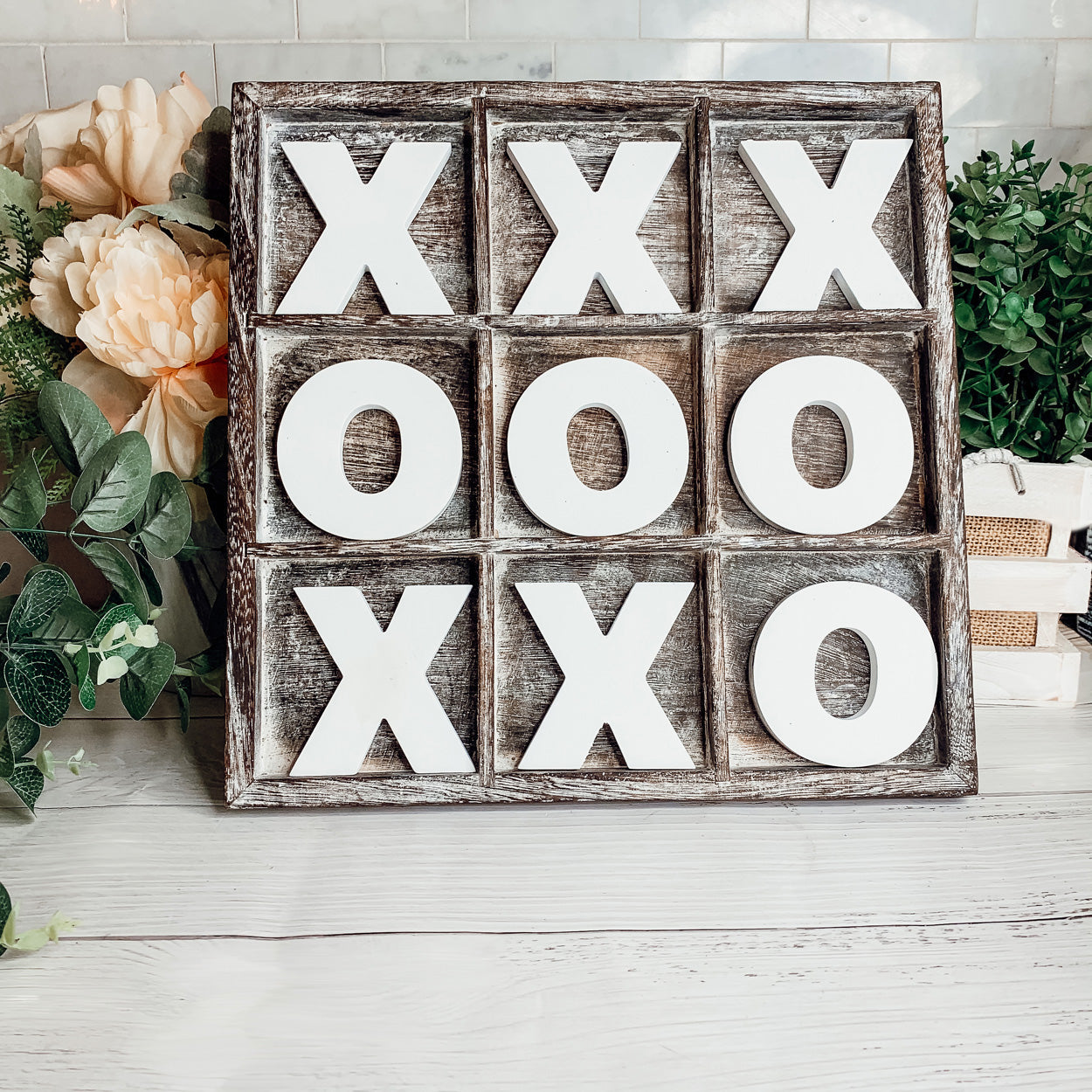 Rustic Tic Tac Toe-14