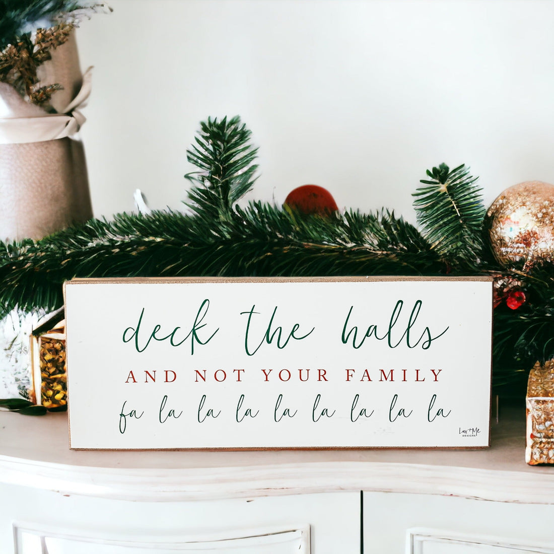 Deck The Halls Sign-1