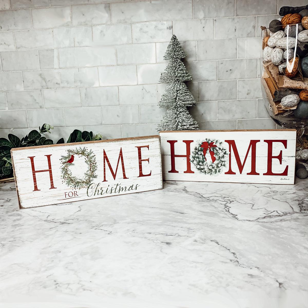 Home for Christmas Sign-3