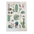 Vintage Metal Sign - Retro Cacti & Succulents Identification Picture-0