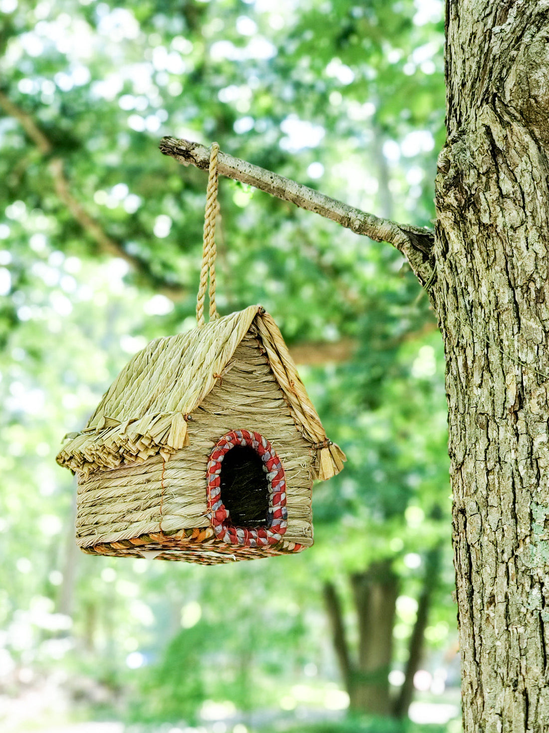 Seagrass &amp; Sari Birdhouse - Cabin-1