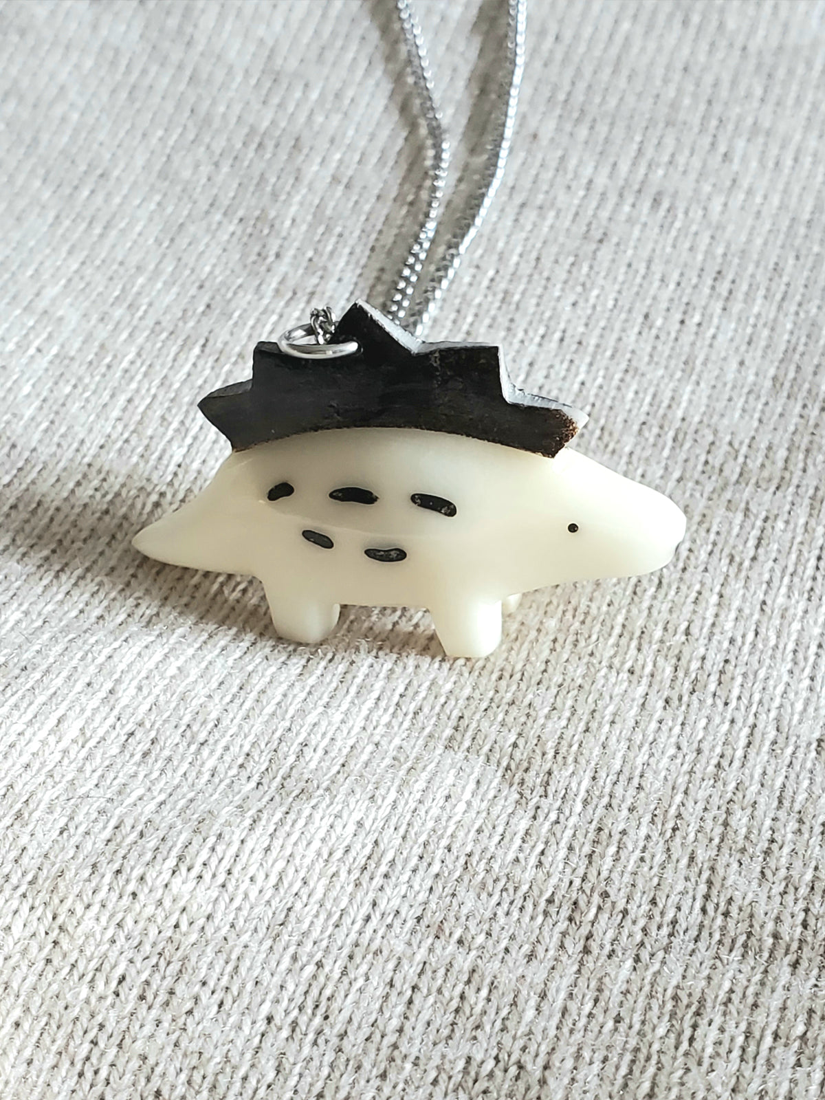 Dino Tagua Necklace - Stego-2