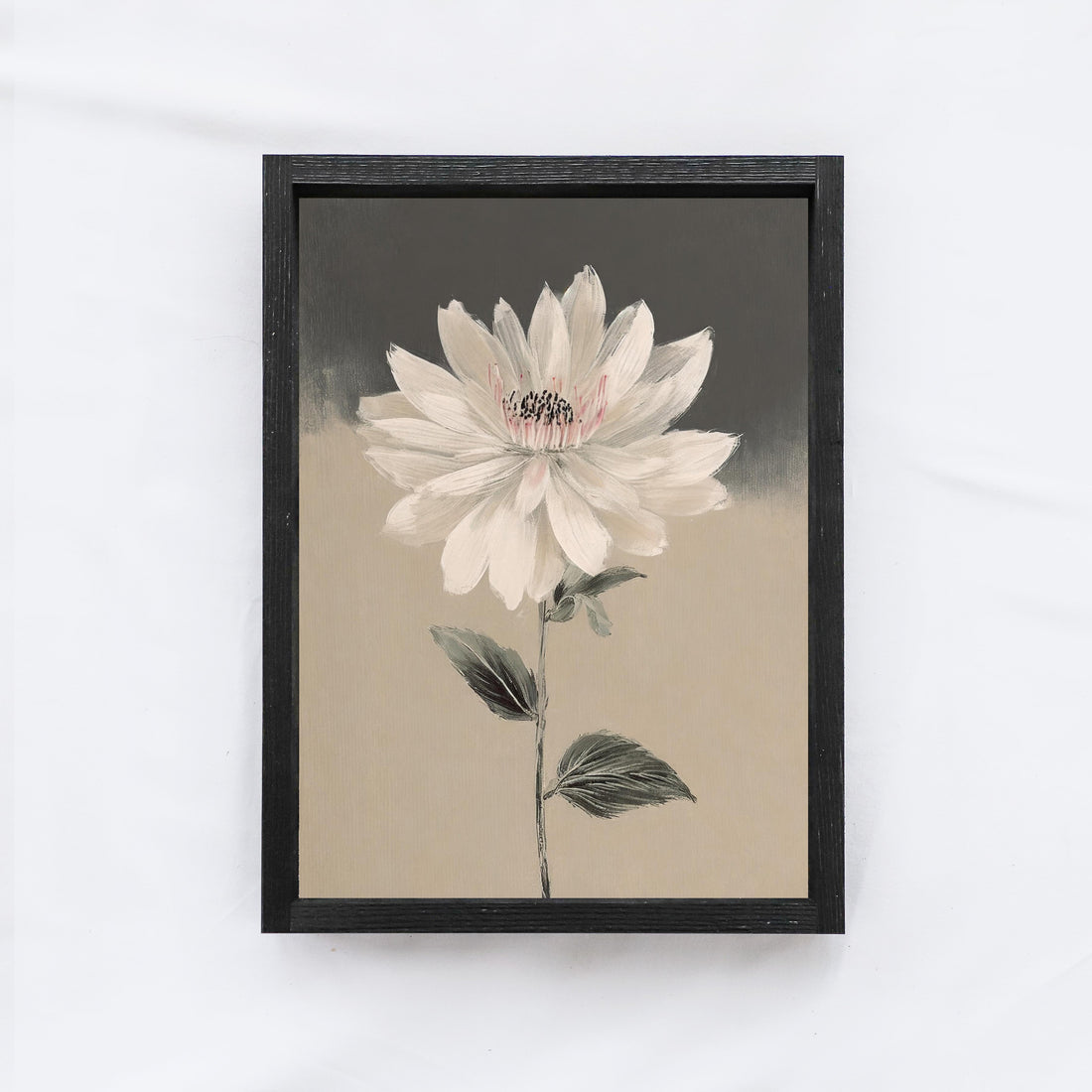 Vintage Flower Painting A15-1