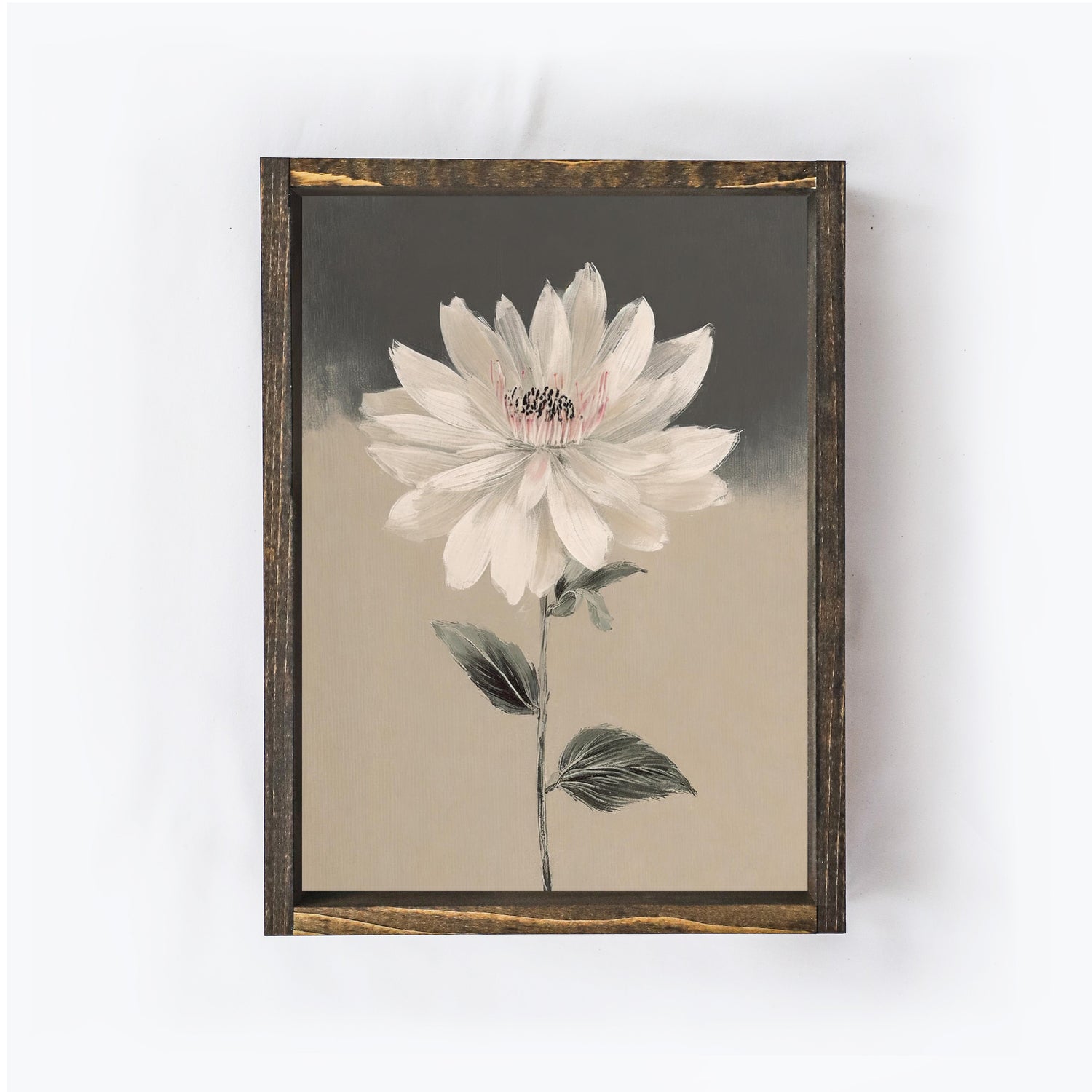 Vintage Flower Painting A15-2