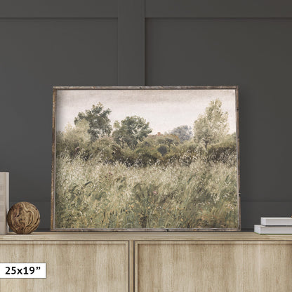 Vintage Print Framed | Fall Harvest A80-0