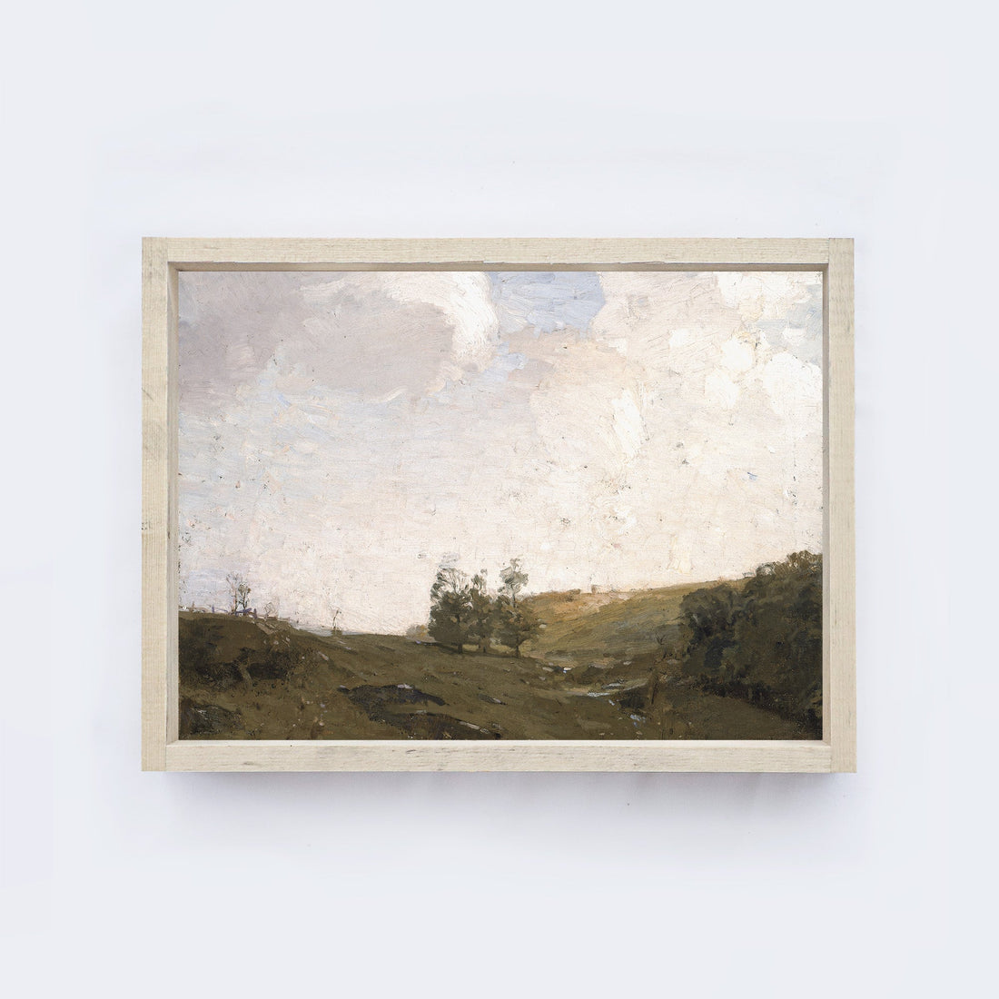 Hills And A Pasture Landscape Painting A67-0