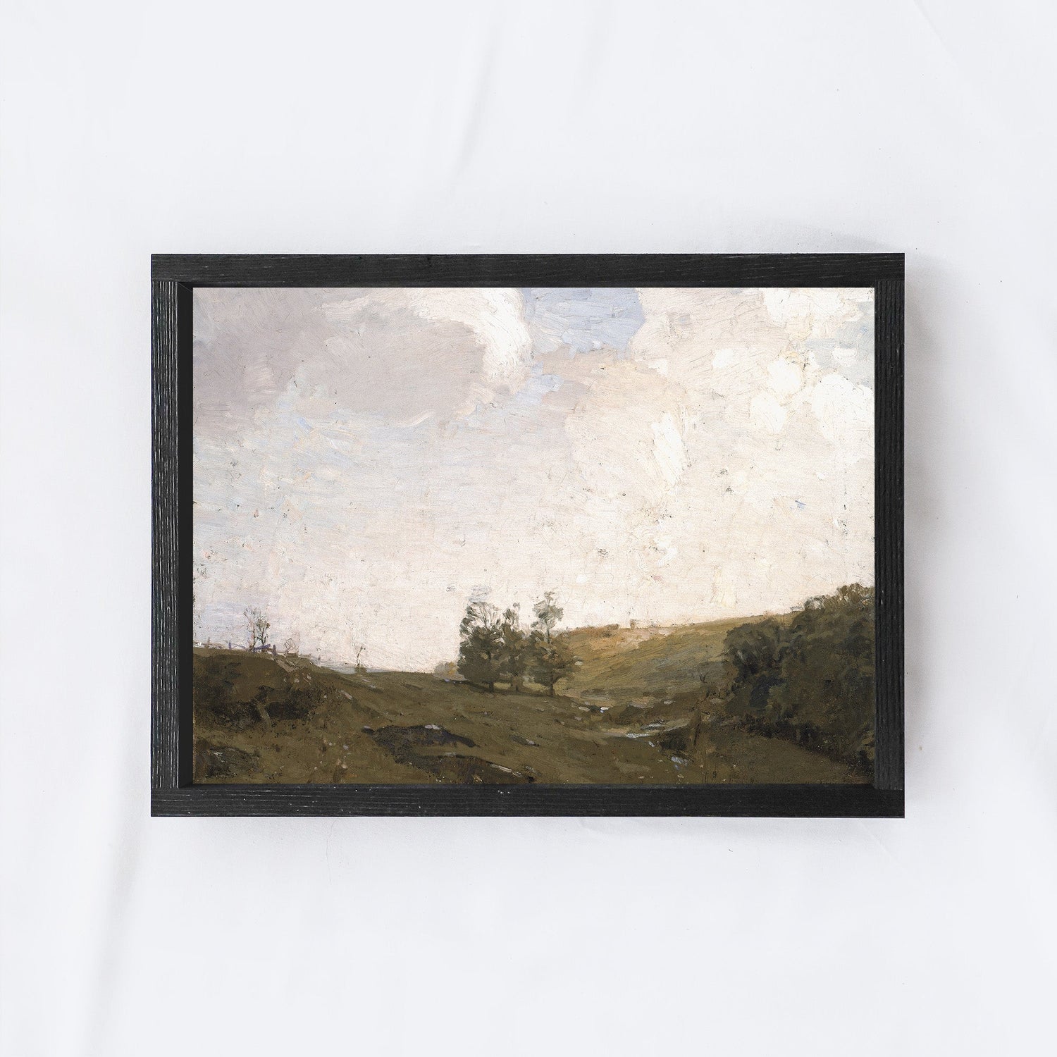 Hills And A Pasture Landscape Painting A67-2