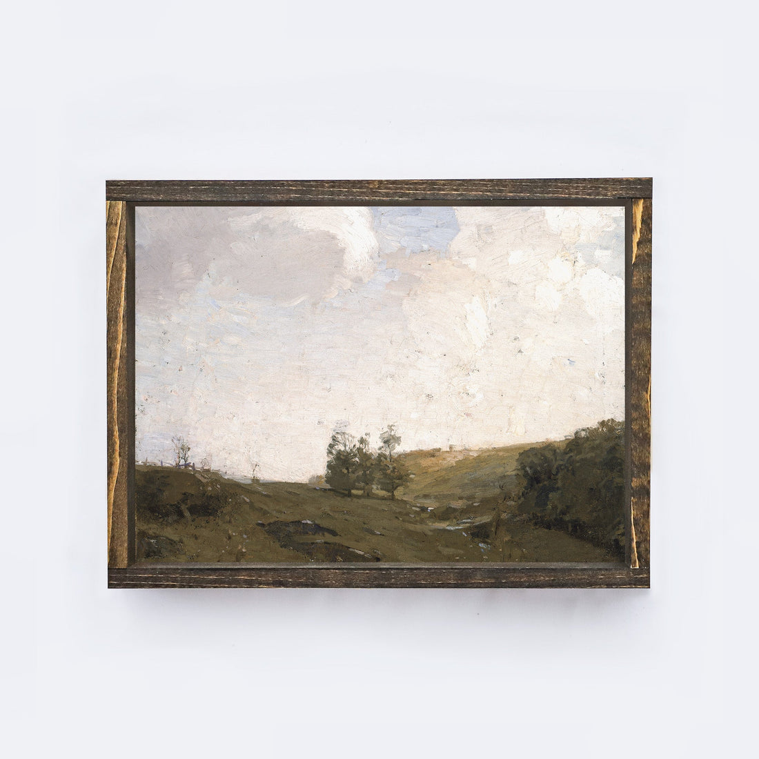 Hills And A Pasture Landscape Painting A67-1