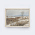Vintage Winter Scenery Painting A69-0