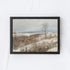 Vintage Winter Scenery Painting A69-1