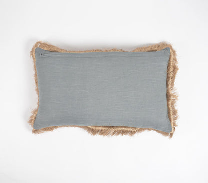 Solid Blue Minimal Pillow Cover-2