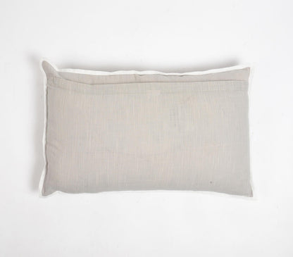 Dyed Monotone Grey Cotton Cushion Cover-2