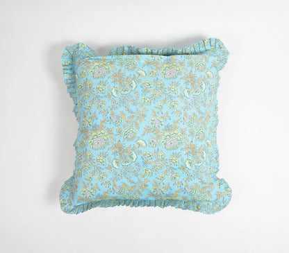 Floral Sky Cotton Cushion Cover-2