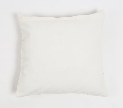 Arrow Tufted Grayscale Cotton Cushion Cover-2