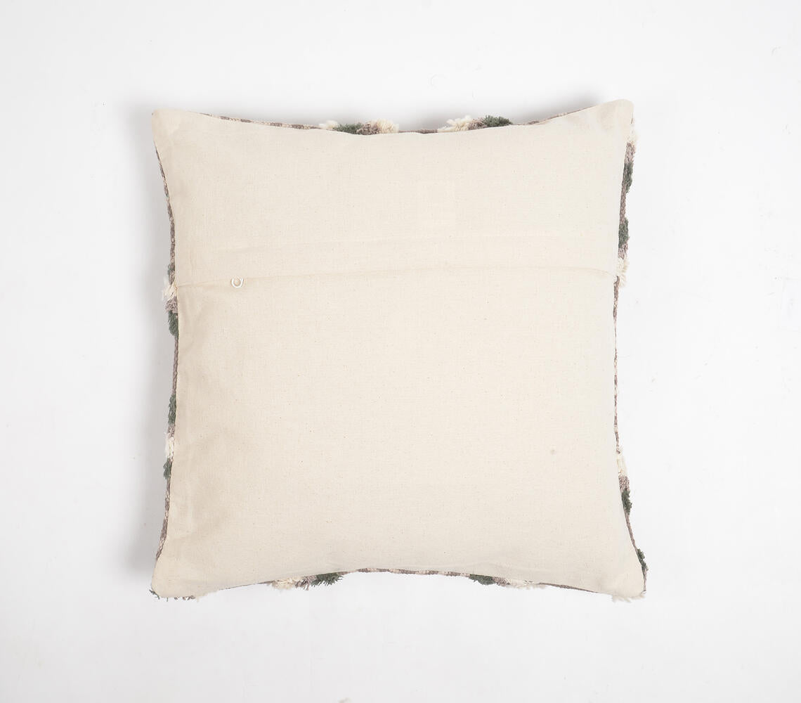 Embroidered Bisect Cotton Cushion Cover-2