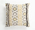 Textured Diamond Pattern Cotton Cushion Cover-0