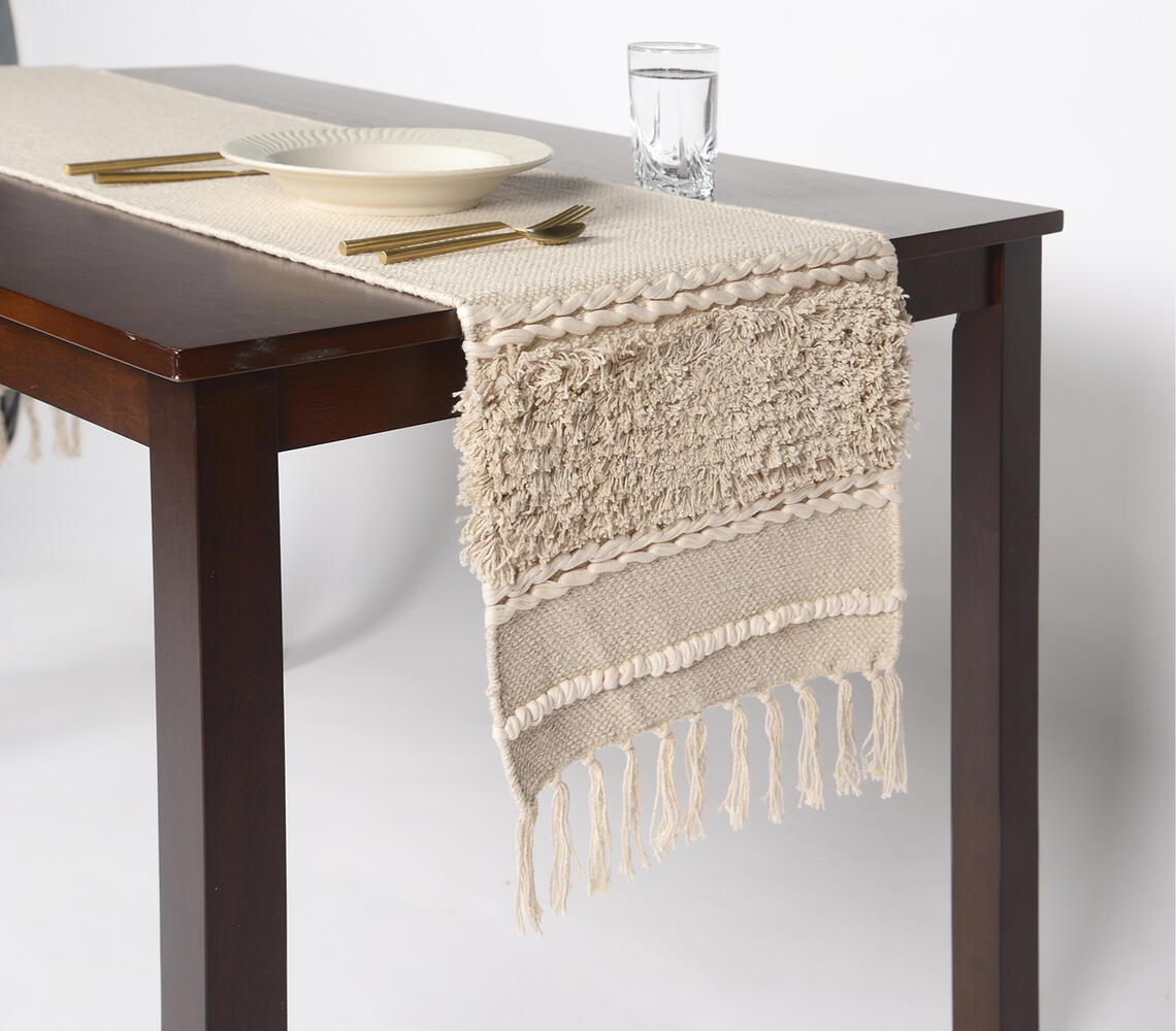 Handwoven Cotton Table runner-1