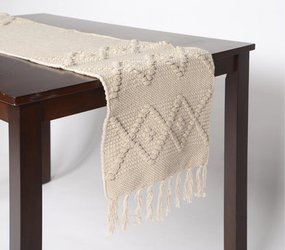 Handwoven Cotton Table runner-0