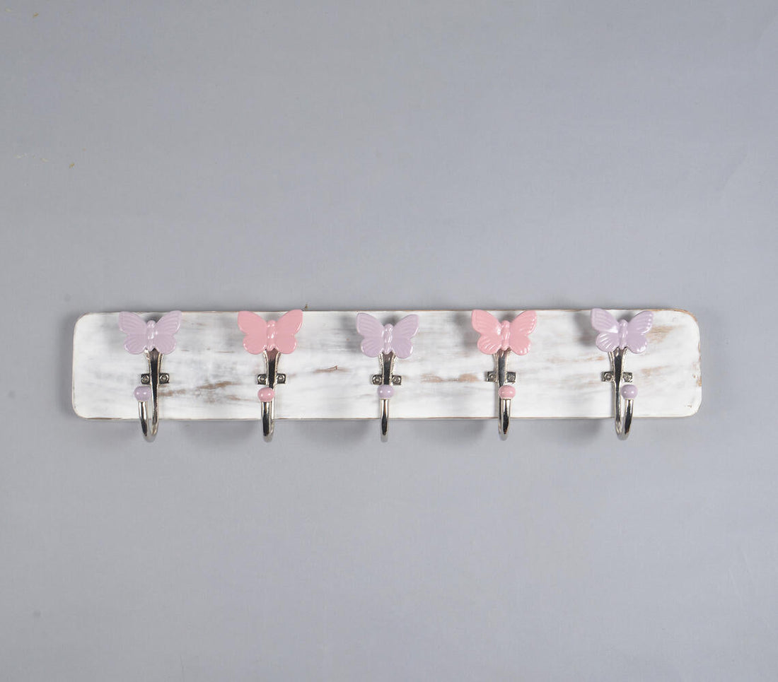 Pastel &amp; Distressed Wood Wall hook-0