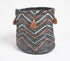 Textured Zig-zag Multi-purpose Storage Basket-0